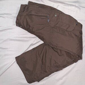 Vintage Nike ACG Women's Brown Winter Snow Outwear Cargo Style Tech Style SIZE 3